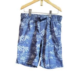 Gap Boy's Shorts Island Theme Blue Cotton Large